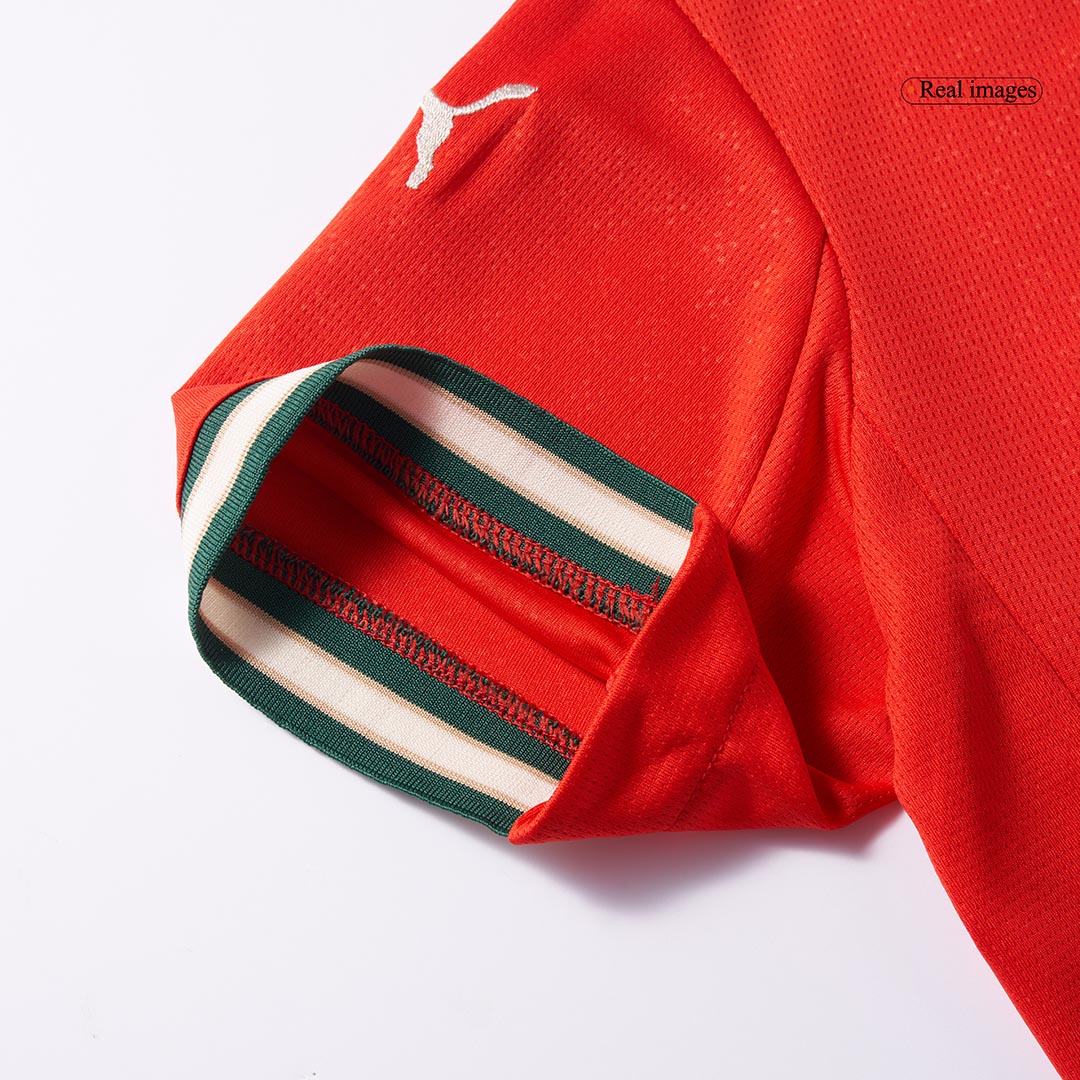 RONALDO #7 Women's Portugal Home Football Shirt 2025 Red