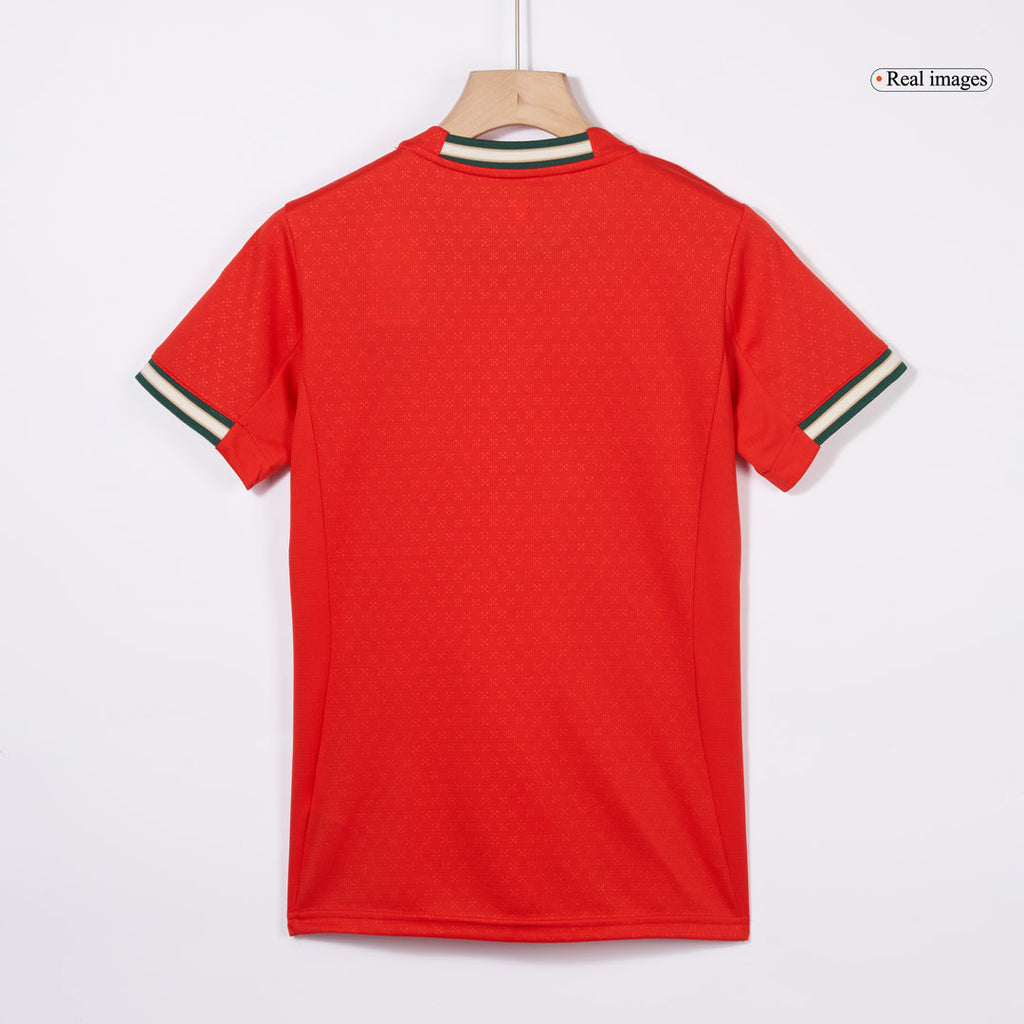 RONALDO #7 Women's Portugal Home Football Shirt 2025 Red