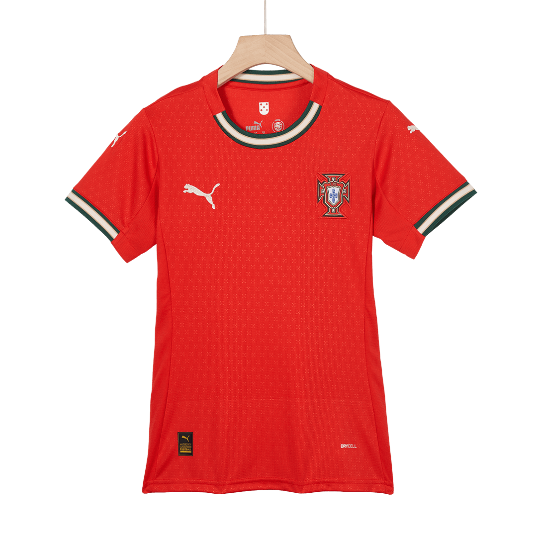 RONALDO #7 Women's Portugal Home Football Shirt 2025 Red