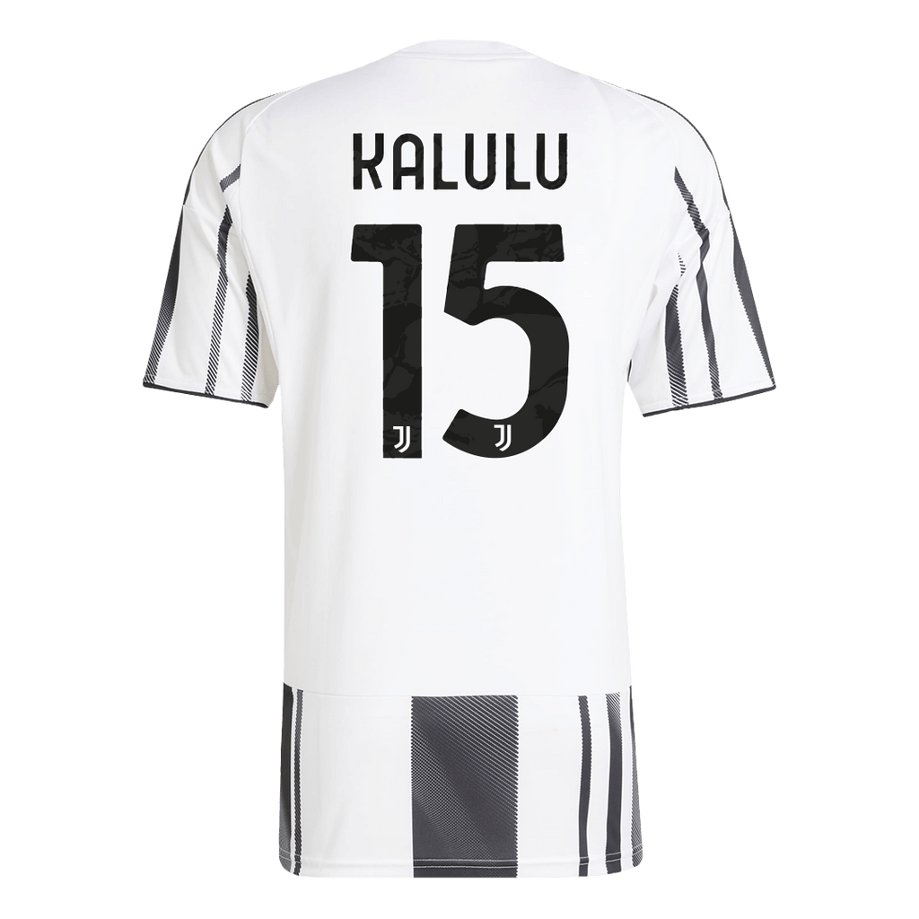 KALULU #15 Juventus Home Football Shirt 2025/26
