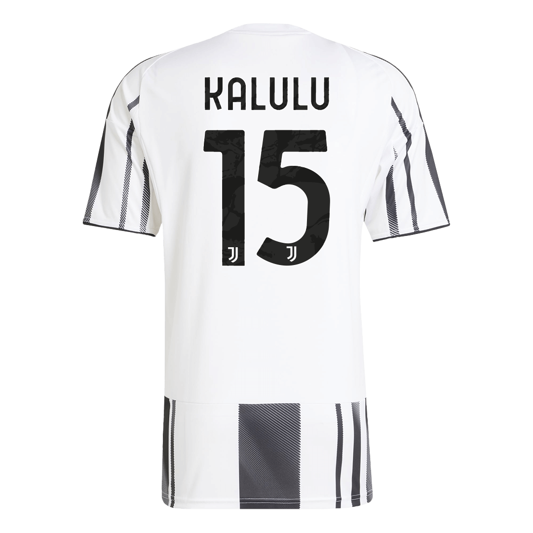 KALULU #15 Juventus Home Football Shirt 2025/26