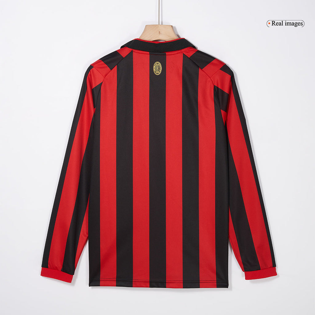 #125 AC Milan 125th Anniversary Long Sleeve Football Shirt 2024/25