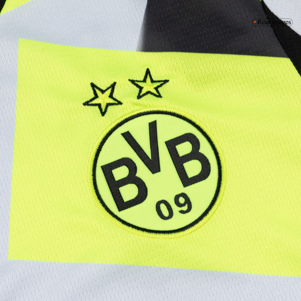 Borussia Dortmund Away Football Shirt Kit(Jersey+Shorts) 2025/26