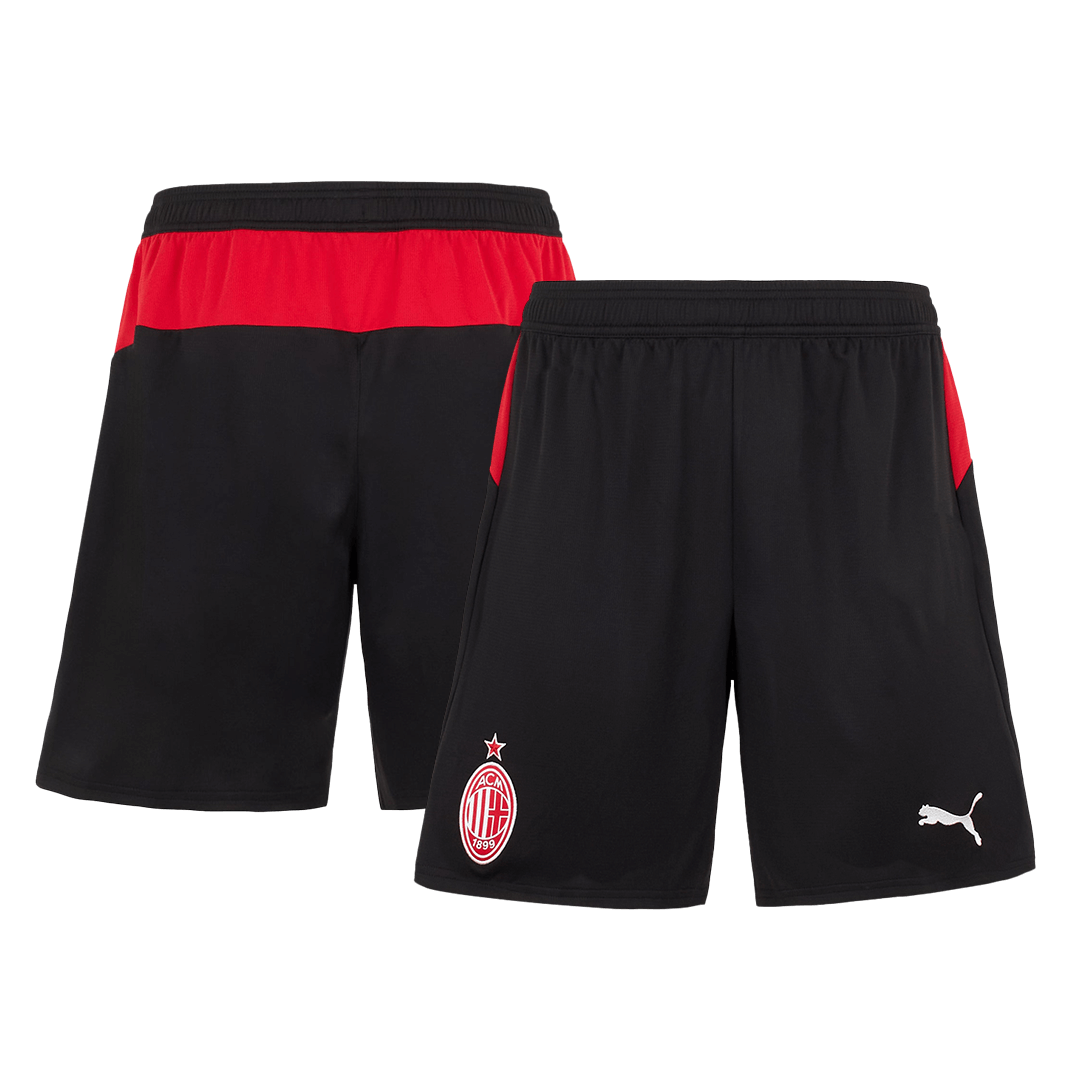 AC Milan Home Football Shorts 25/26 Black
