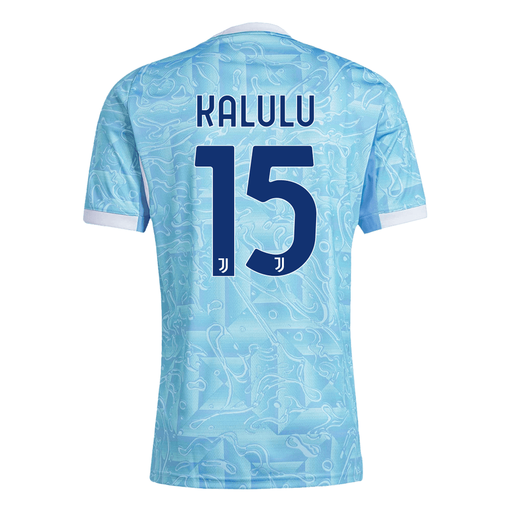 KALULU #15 Juventus Away Football Shirt 2025/26