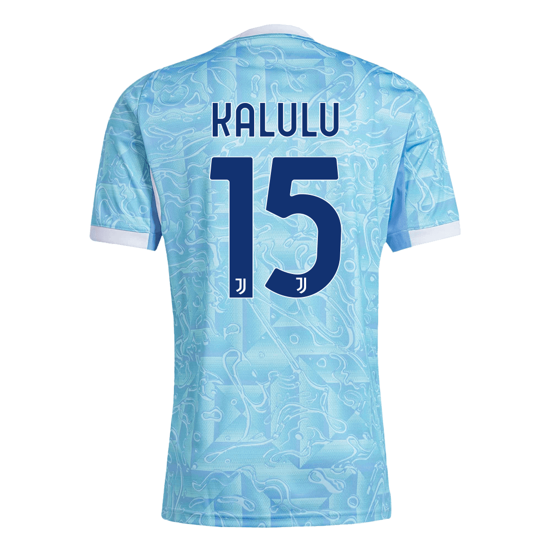KALULU #15 Juventus Away Football Shirt 2025/26