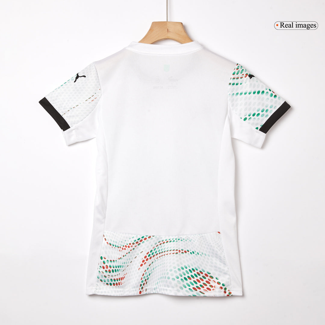 RONALDO #7 Women's Portugal Away Football Shirt 2025 White
