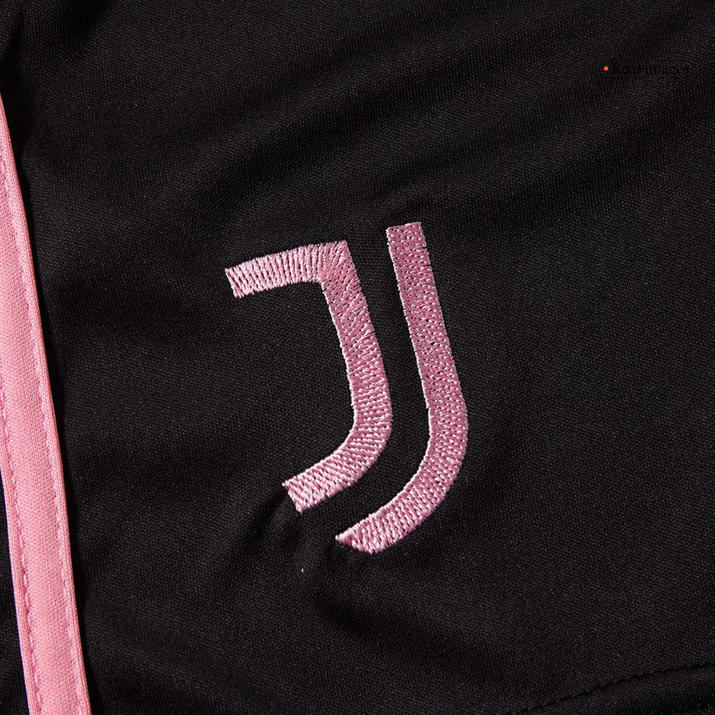 Kid's Juventus Home Football Shirt Kit(Jersey+Shorts+Socks) 2025/26 Black&White