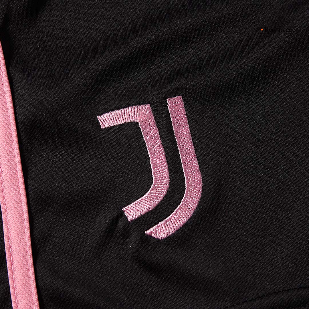 Kid's Juventus Home Football Shirt Kit(Jersey+Shorts+Socks) 2025/26 Black&White