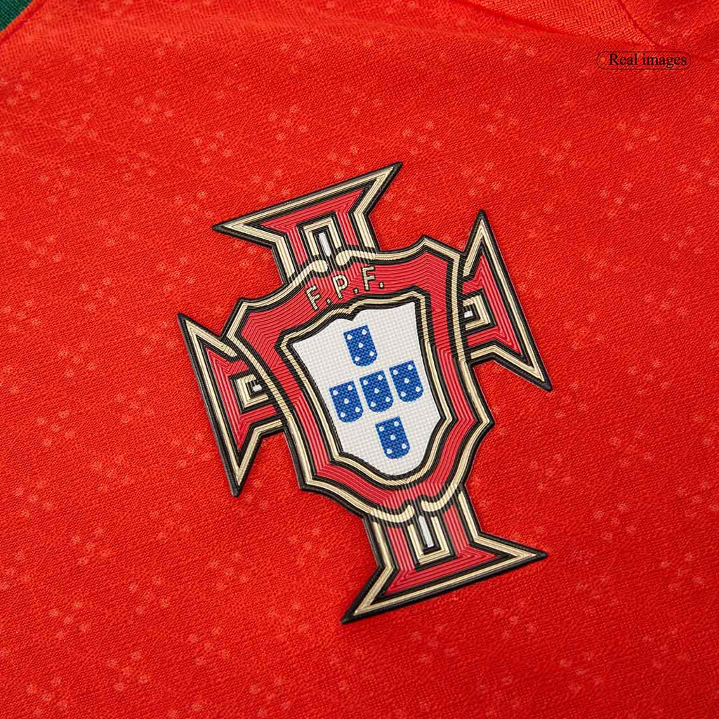 Player Version RONALDO #7 Portugal Home Football Shirt 2025 Red