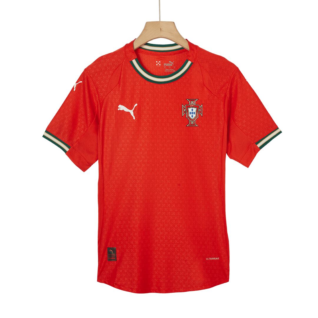 Player Version RONALDO #7 Portugal Home Football Shirt 2025 Red