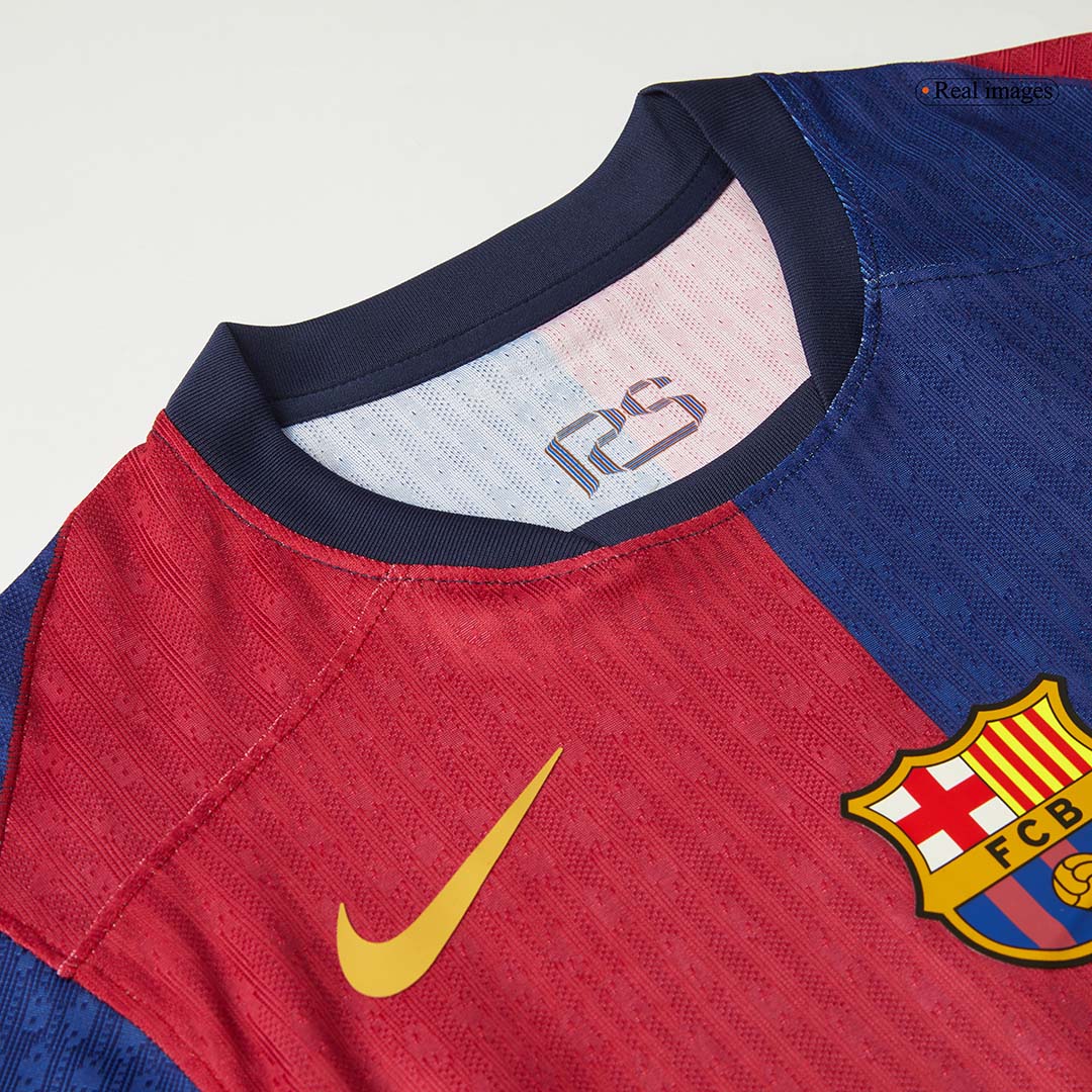 Player Version Barcelona X Travis Scott Home Football Shirt 2024/25 Red&Blue