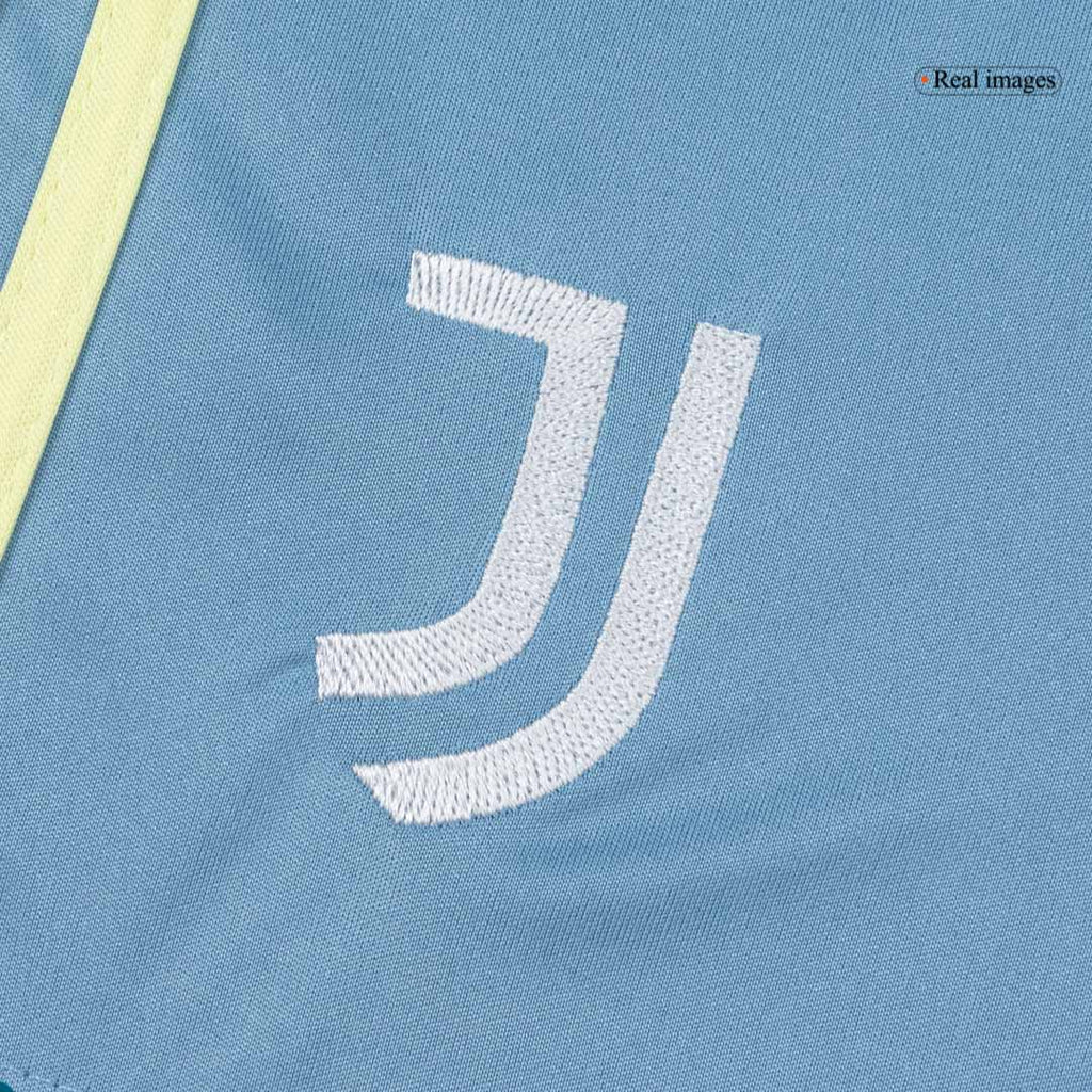 Kid's Juventus Away Football Shirt Kit(Jersey+Shorts+Socks) 25/26 Blue