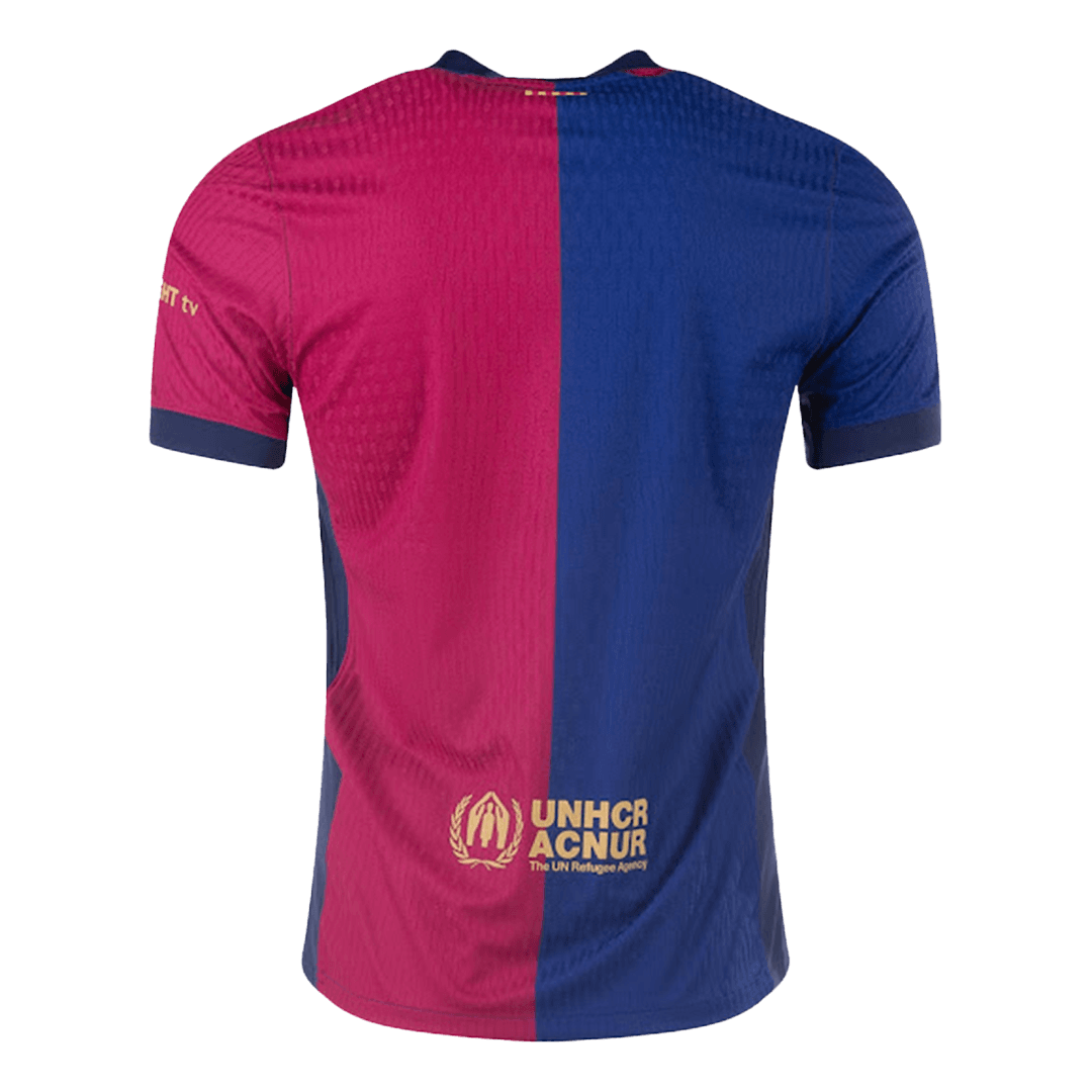 Player Version Barcelona X Travis Scott Home Football Shirt 2024/25 Red&Blue