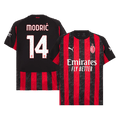 MODRIĆ #14 AC Milan Home Football Shirt 2025/26 Red&Black