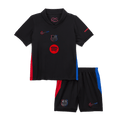 Kid's Barcelona Away Football Shirt Kit(Shirt+Shorts) 2024/25 - Spotify Logo Without Text