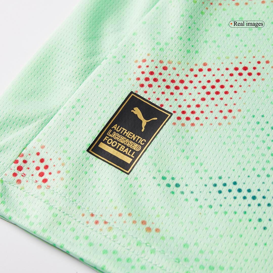 Men's Portugal Away Football Shirt 2025 Green - Women's Euro