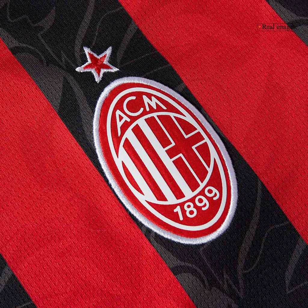 MODRIĆ #14 AC Milan Home Football Shirt 2025/26 Red&Black