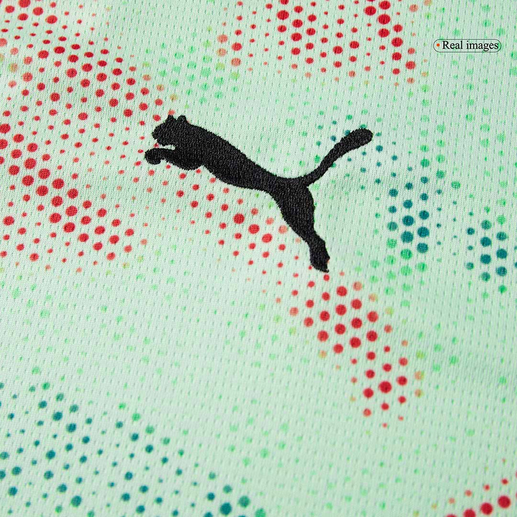 Men's Portugal Away Football Shirt 2025 Green - Women's Euro