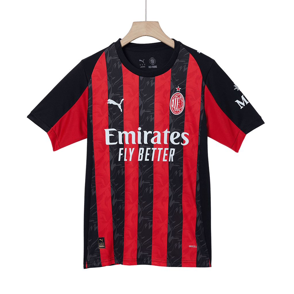 MODRIĆ #14 AC Milan Home Football Shirt 2025/26 Red&Black