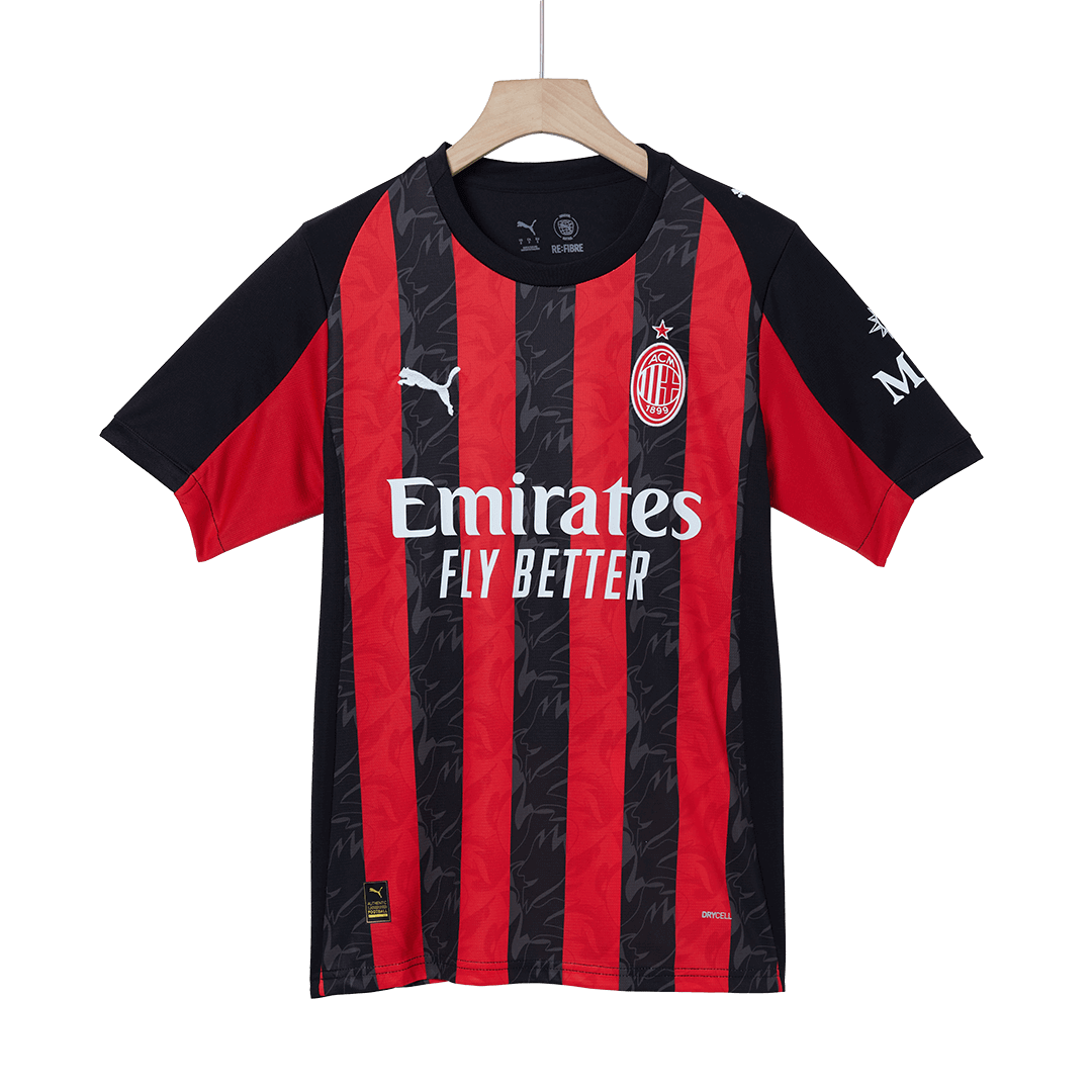 MODRIĆ #14 AC Milan Home Football Shirt 2025/26 Red&Black