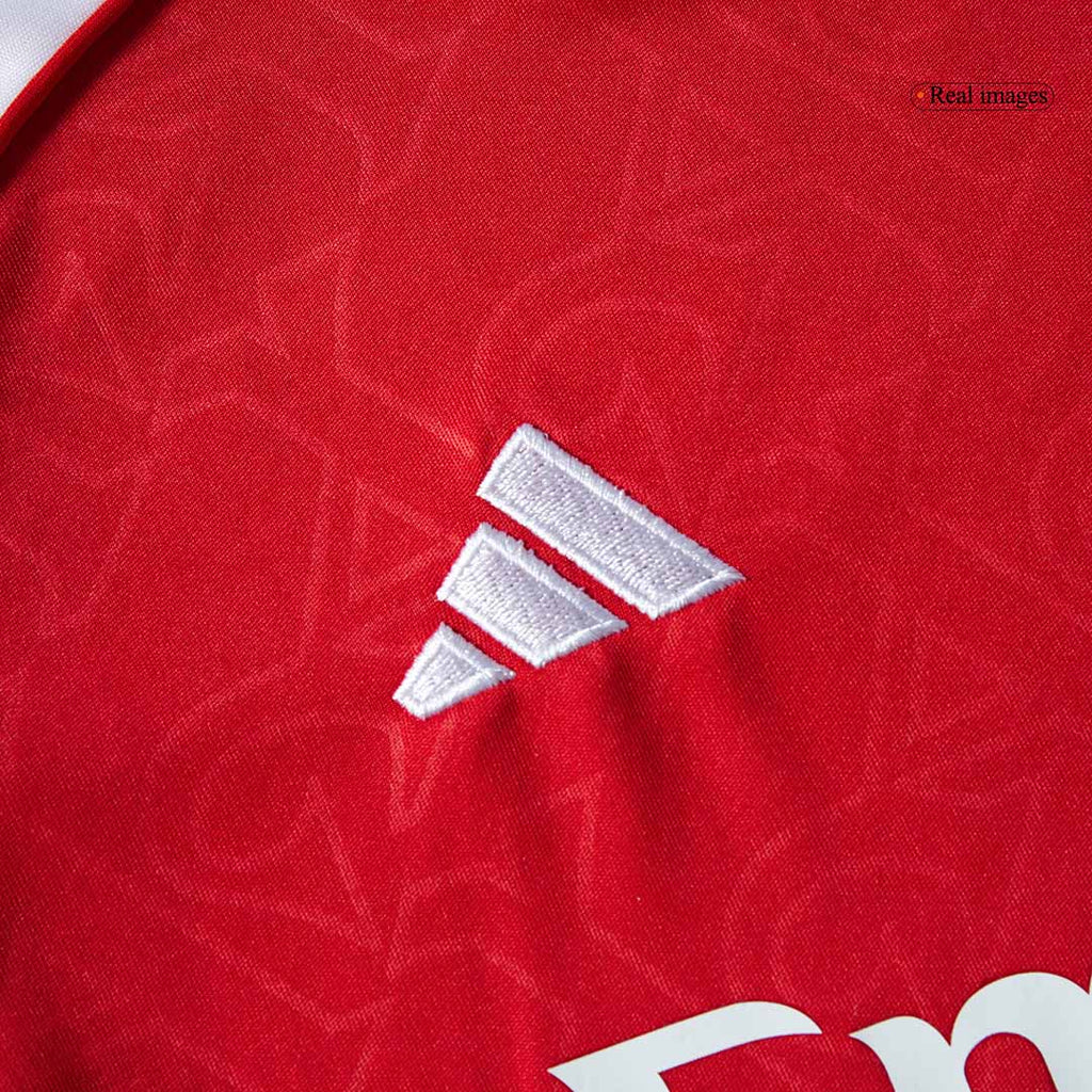 Kid's Arsenal Home Football Shirt Kit(Jersey+Shorts+Socks) 2025/26 Red
