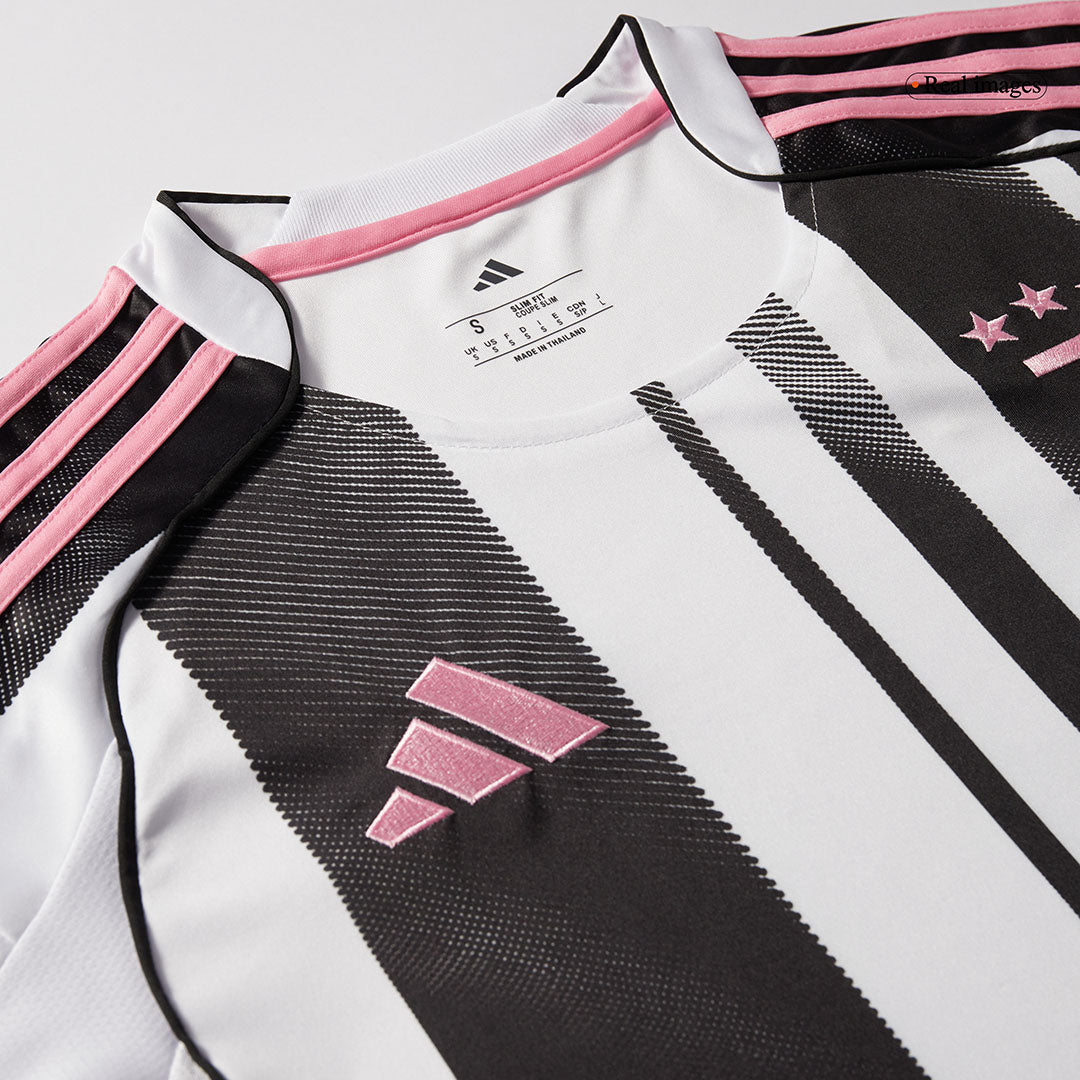 Juventus Home Football Shirt Kit(Jersey+Shorts+Socks) 2025/26