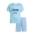 Kid's Juventus Away Football Shirt Kit 25/26 Blue