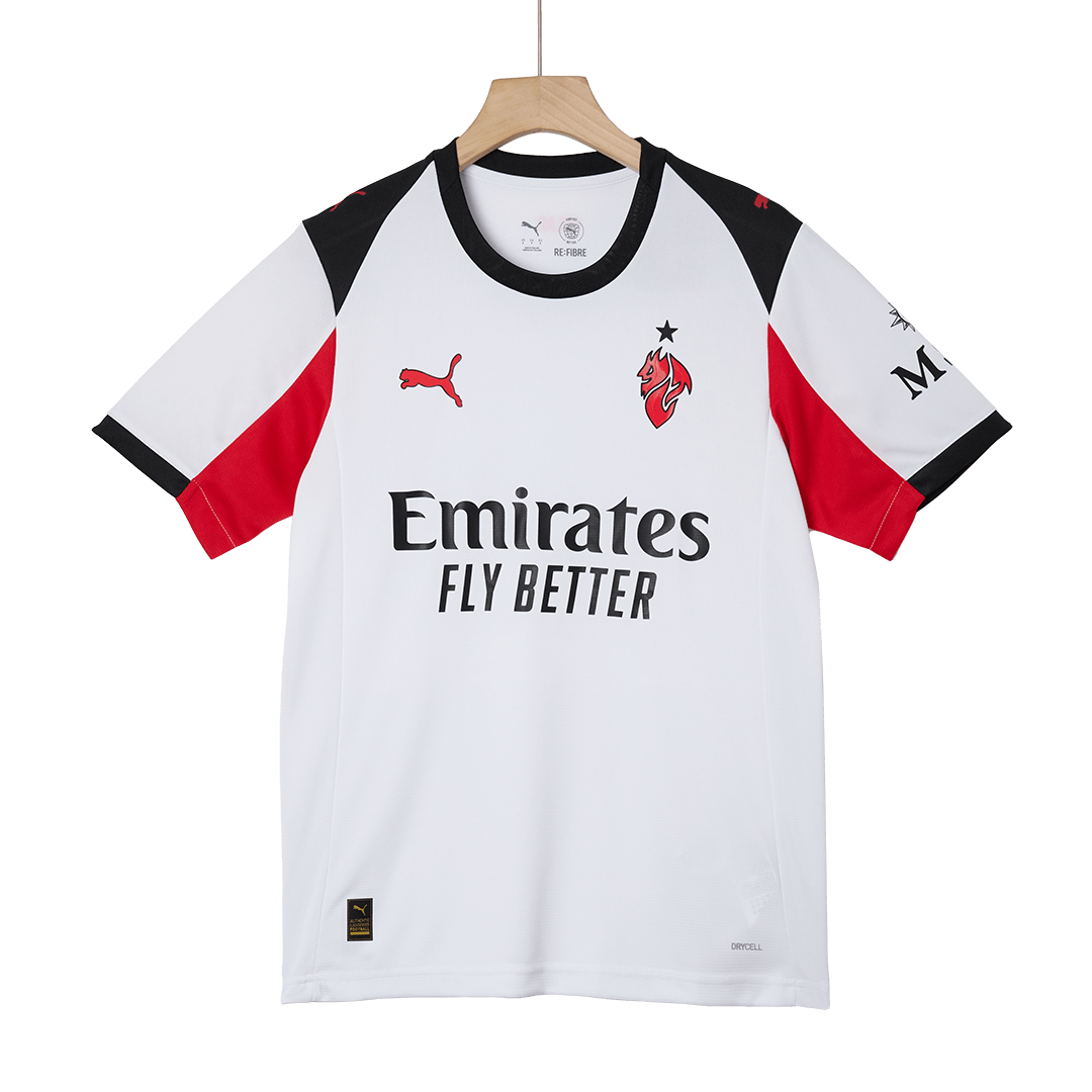 MODRIĆ #14 AC Milan Away Football Shirt 2025/26 White