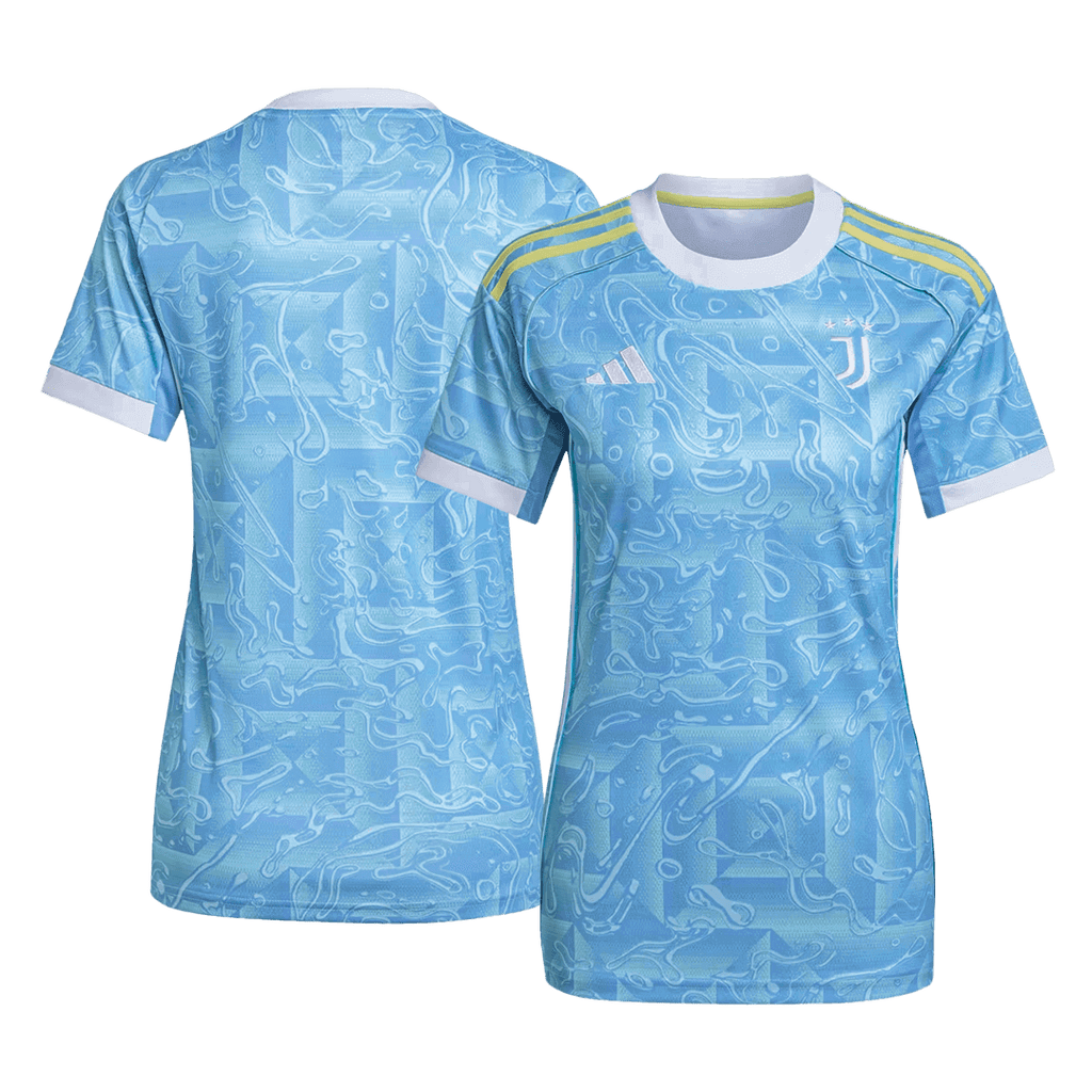 Women's Juventus Away Football Shirt 2025/26 Blue