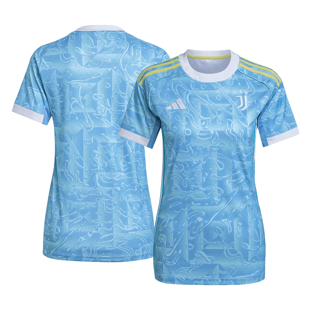 Women's Juventus Away Football Shirt 2025/26 Blue