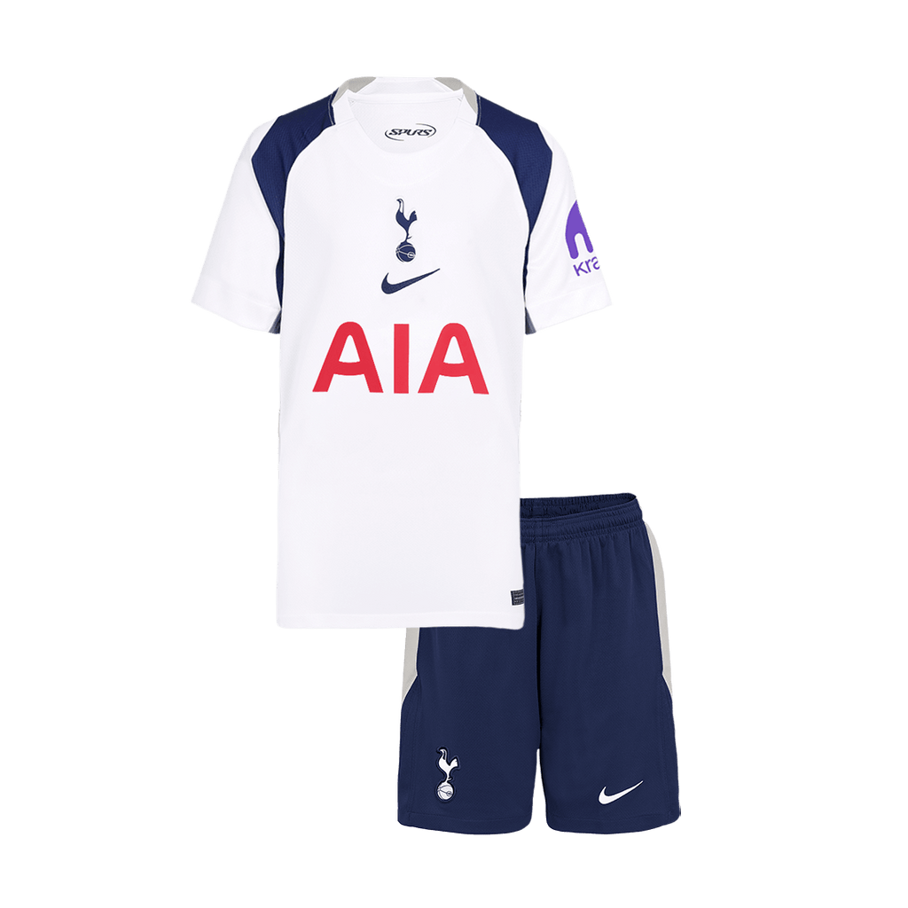 Kid's Tottenham Hotspur Home Football Shirt Kit(Jersey+Shorts) 2025/26