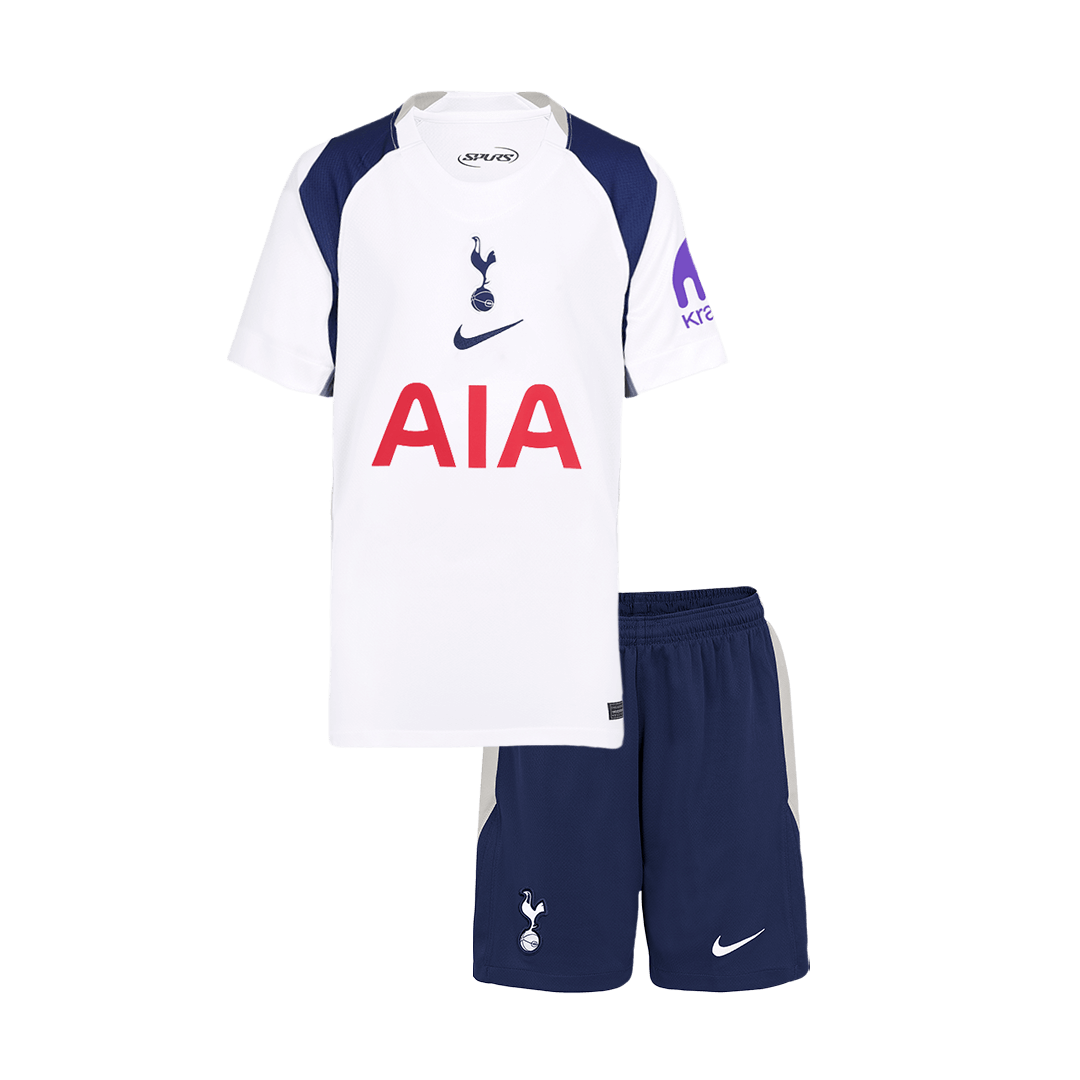 Kid's Tottenham Hotspur Home Football Shirt Kit(Jersey+Shorts) 2025/26