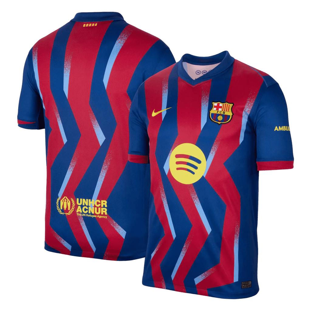 Barcelona Fourth Away Football Shirt Kit(Jersey+Shorts) 2025/26