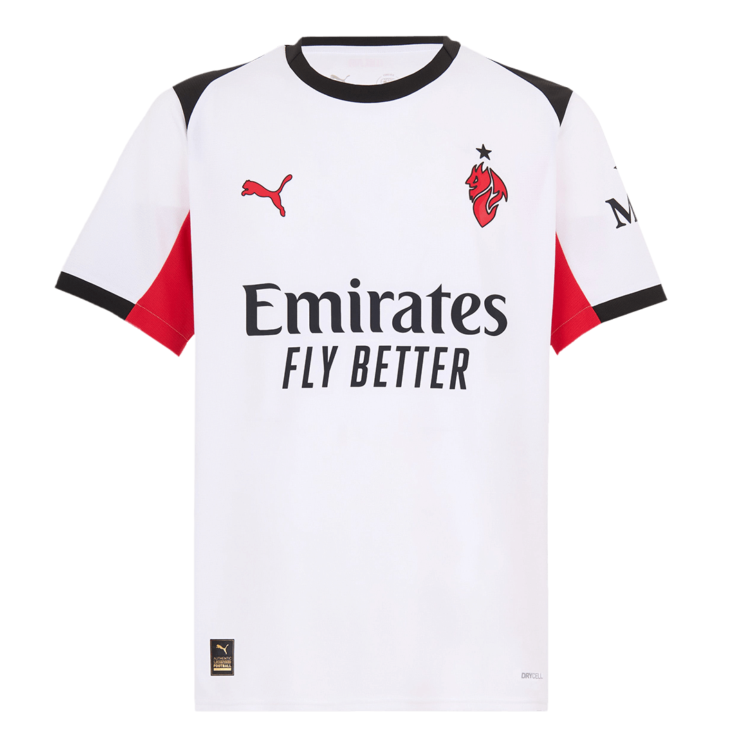 MODRIĆ #14 AC Milan Away Football Shirt 2025/26 White