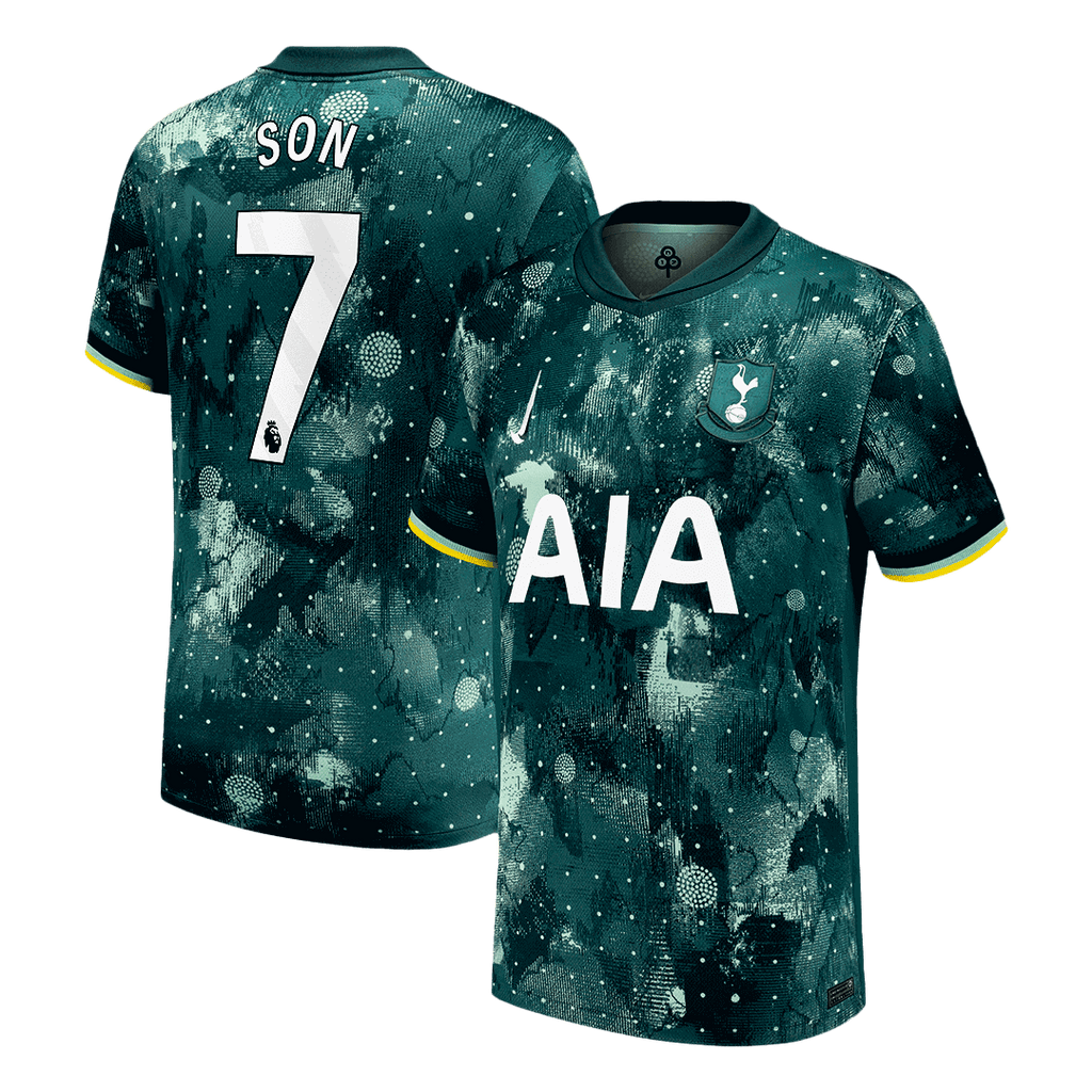 SON #7 Tottenham Hotspur Third Away Football Shirt 2024/25