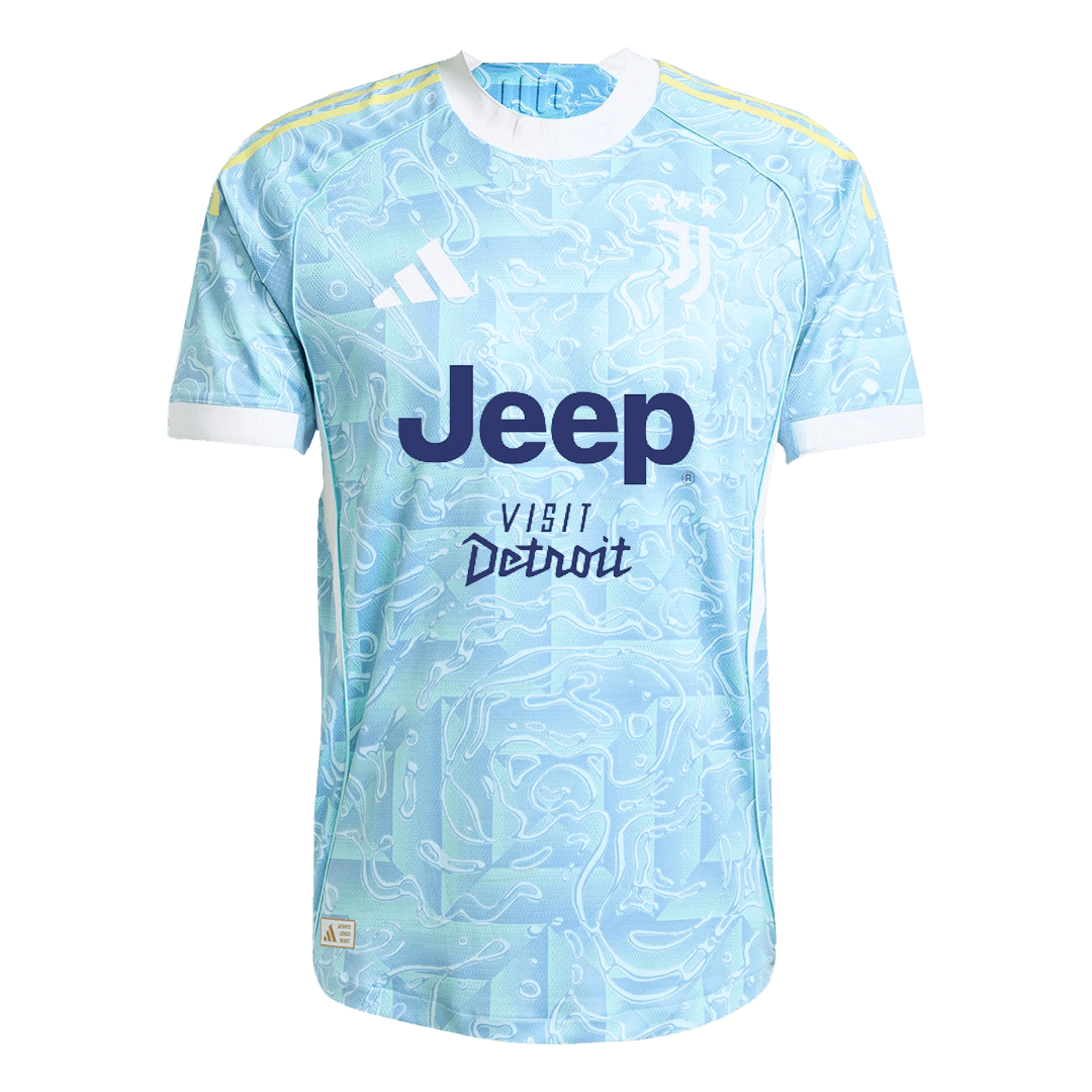 Player Version Juventus Away Football Shirt 2025/26 Blue