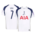 SON #7 Tottenham Hotspur Home Football Shirt 2025/26 White - UCL