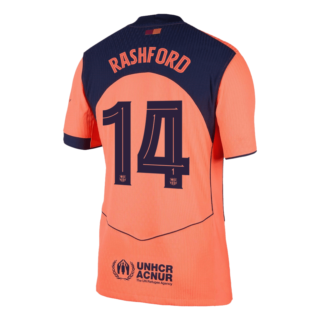 Player Version RASHFORD #14 Barcelona Third Away Football Shirt 2025/26