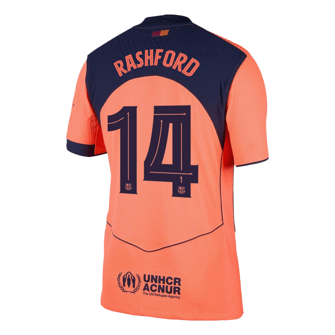 Player Version RASHFORD #14 Barcelona Third Away Football Shirt 2025/26