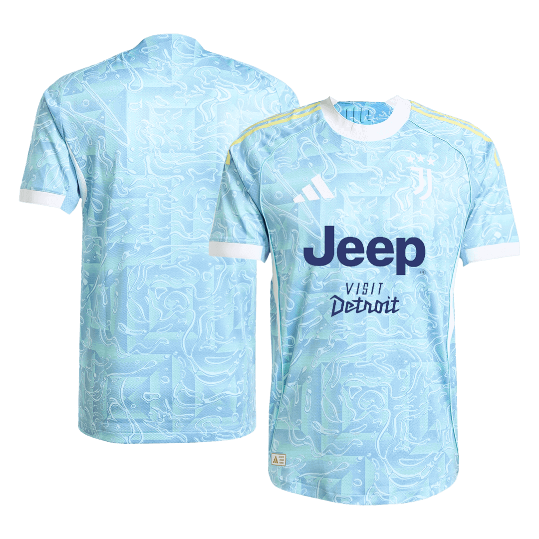 Player Version Juventus Away Football Shirt 2025/26 Blue