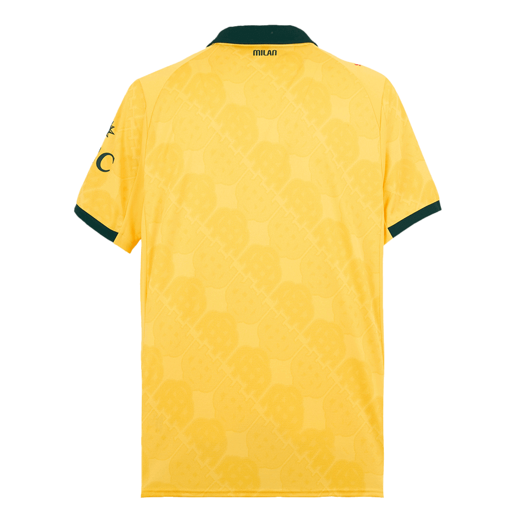 AC Milan Third Away Football Shirt 2025/26 Yellow