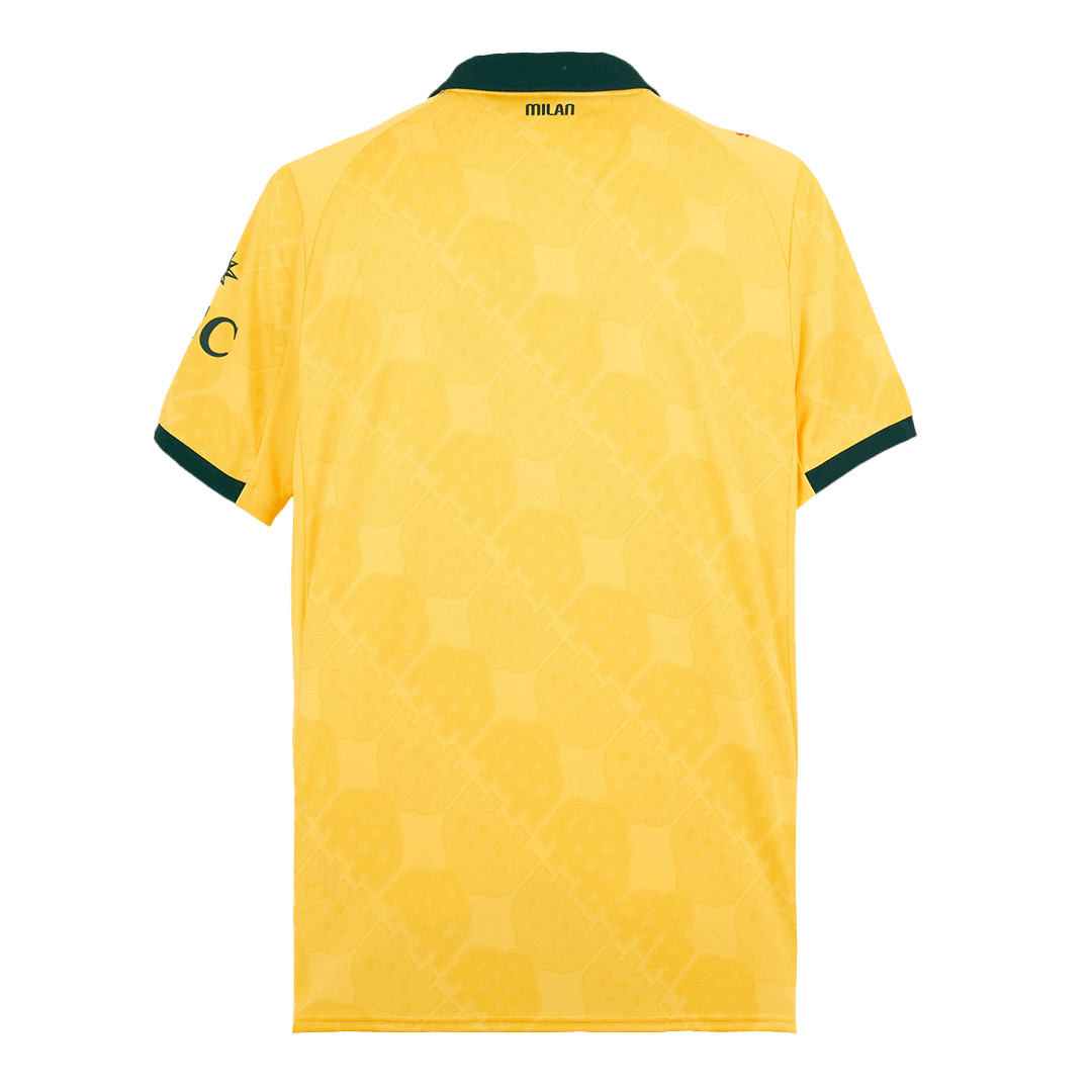 AC Milan Third Away Football Shirt 2025/26 Yellow