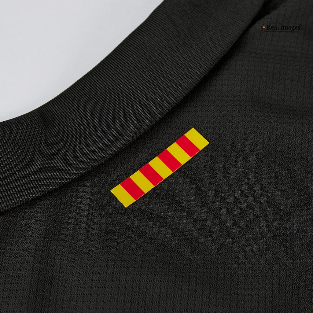 Barcelona X Travis Scott Away Football Shirt 2024/25 Black
