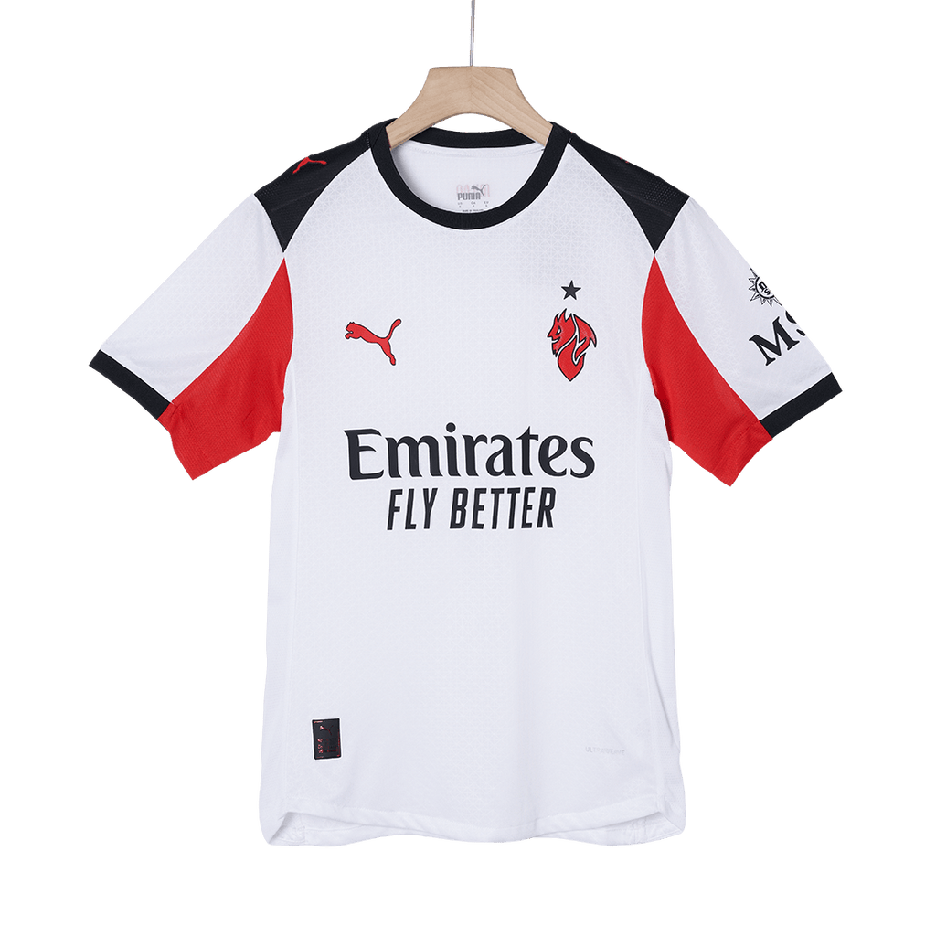 Player Version AC Milan Away Football Shirt 2025/26 White