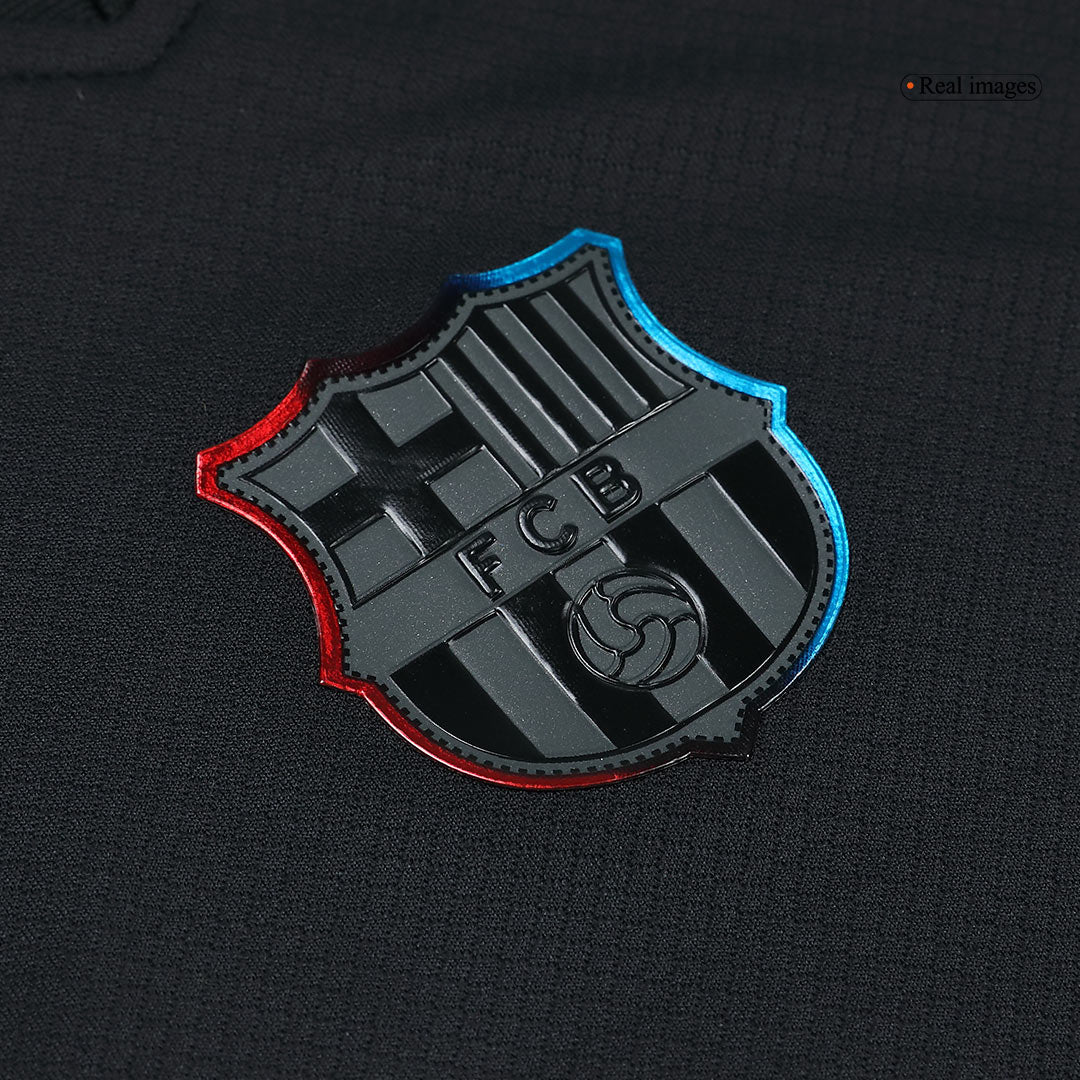 Barcelona X Travis Scott Away Football Shirt 2024/25 Black