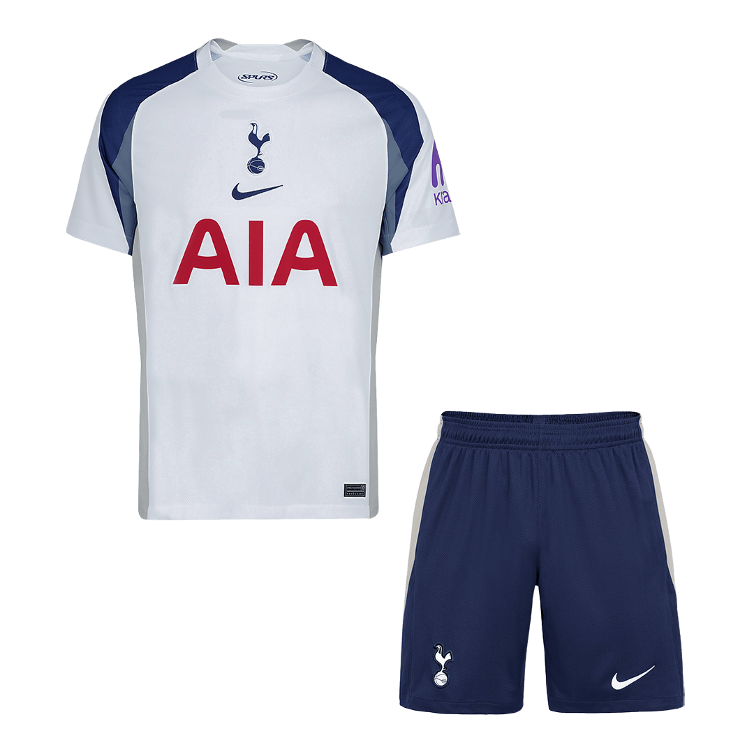 Tottenham Hotspur Home Football Shirt Kit(Jersey+Shorts) 2025/26 White