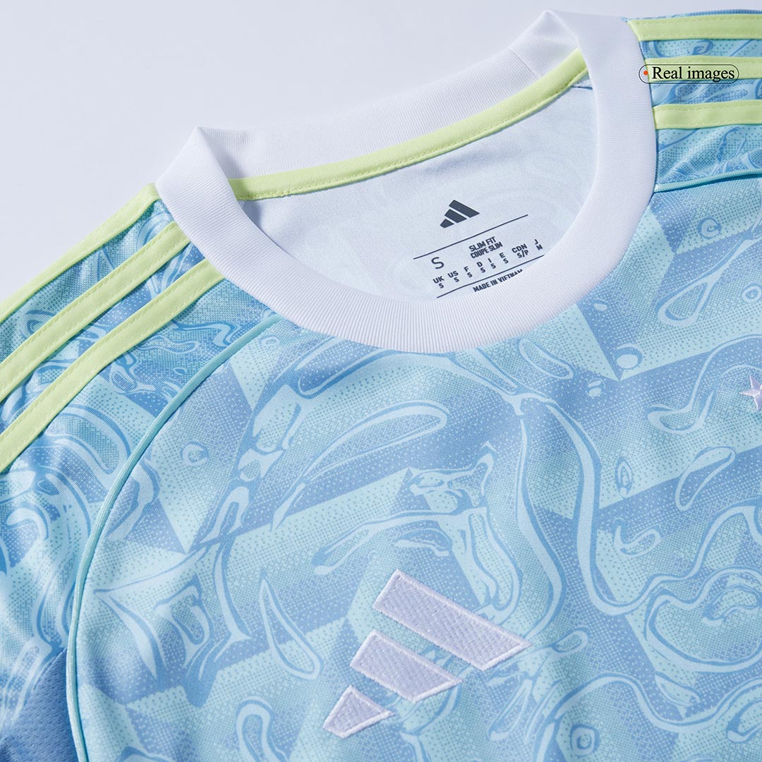 Juventus Away Football Shirt 2025/26 Blue