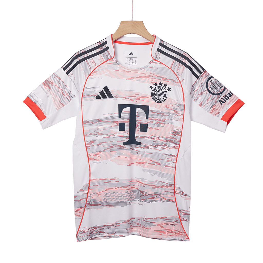 MÜLLER  #25 Bayern Munich Away Football Shirt 2025/26 White
