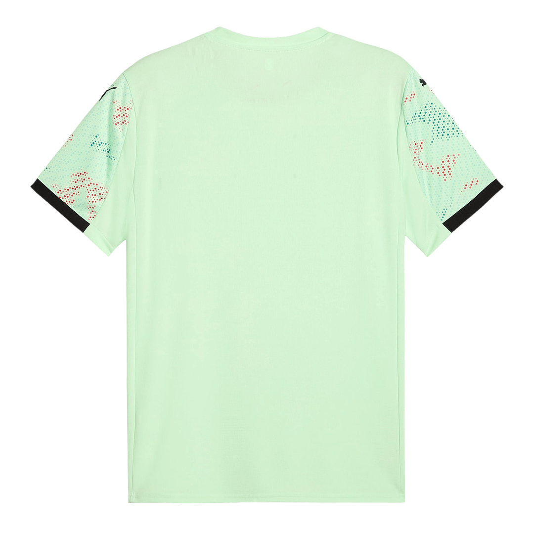 Men's Portugal Away Football Shirt 2025 Green - Women's Euro
